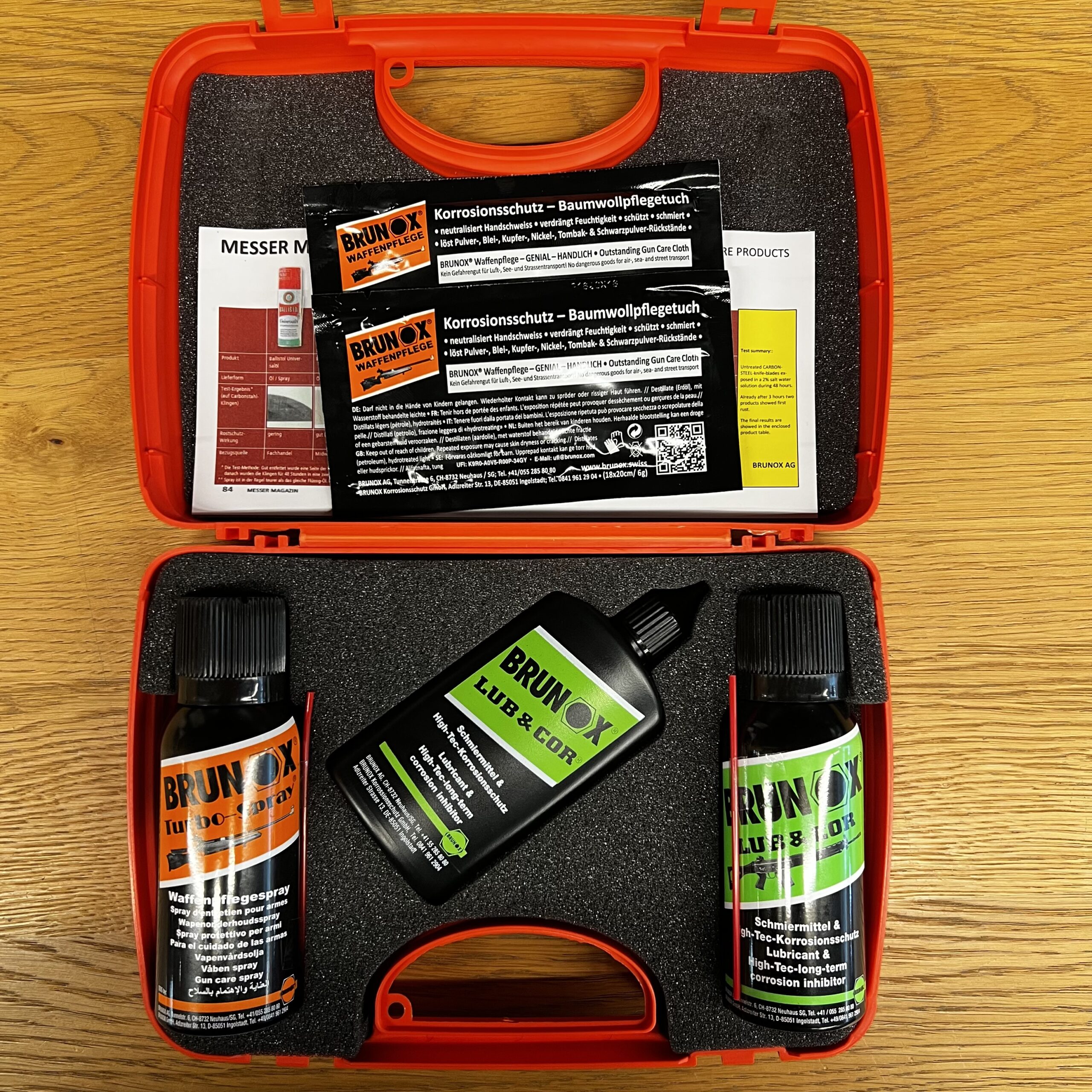 Brunox Waffenpflegebox