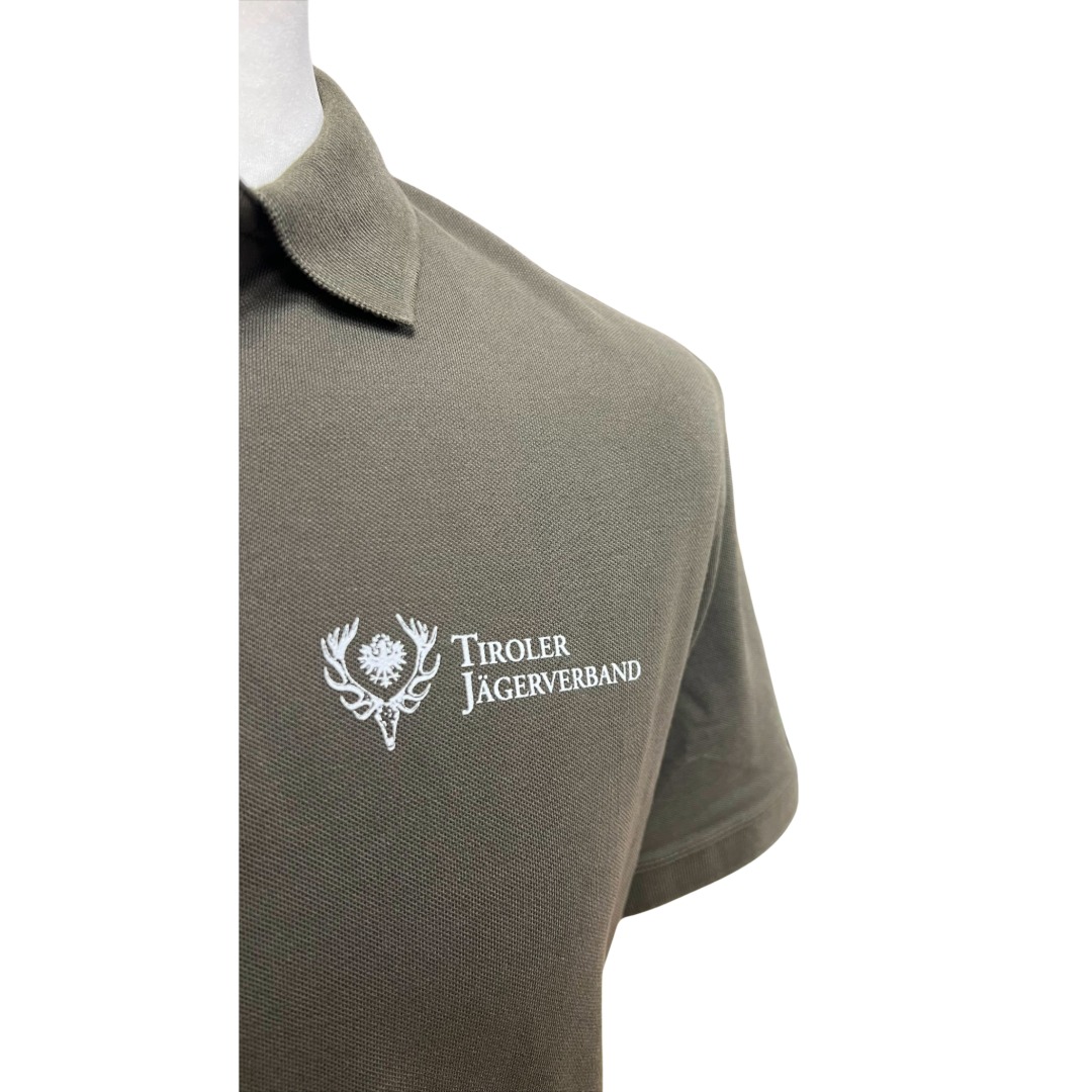 Poloshirt Damen oliv – Bild 3